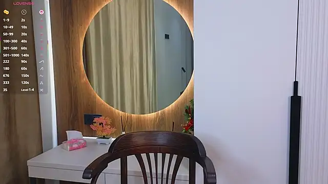 KatinaSalvetti webkamerás műsora