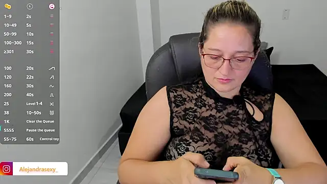 Chat XXX ao vivo de alejandra_milf_