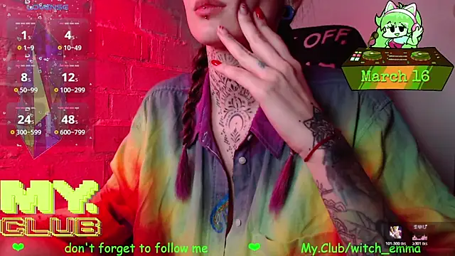 Witch_Emma élő XXX-chatje