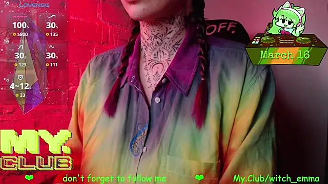 แชท XXX สดของ Witch_Emma
