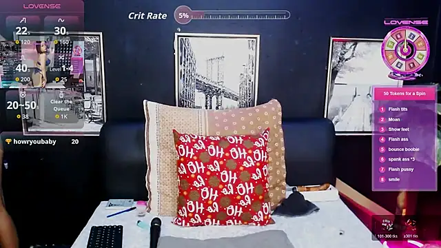 Sexualindian élő XXX-chatje