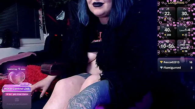 Psychobitch7 webkamerás műsora