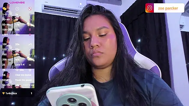 ZoeParcker: απευθείας συνομιλία ΧΧΧ