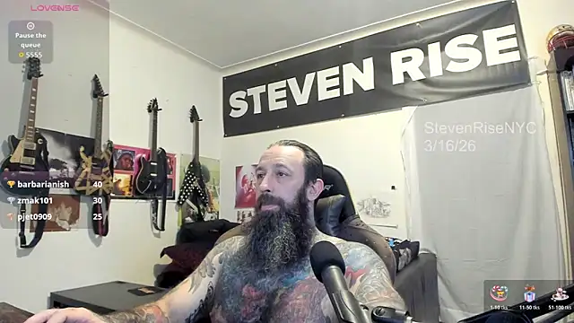 StevenRiseNYC: вебкам-шоу