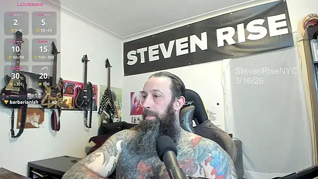 StevenRiseNYC Show Webcam