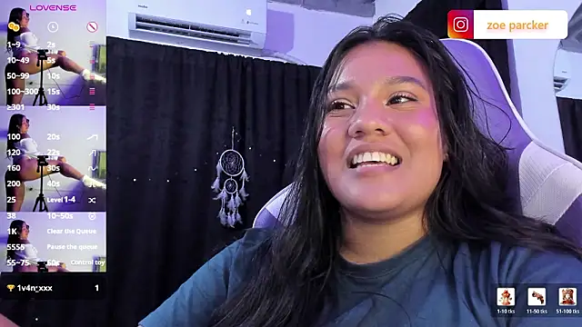 Živý XXX chat ZoeParcker