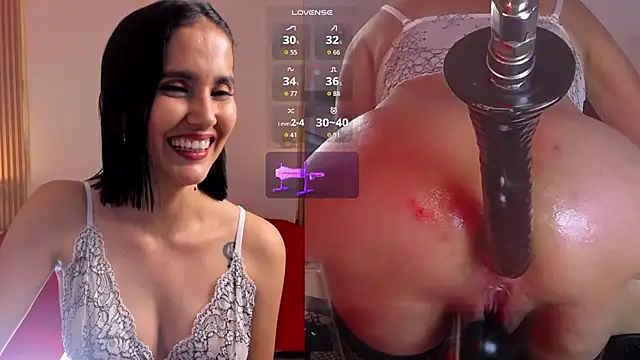 Show de MaileenMilf na webcam