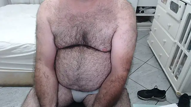 Show de MysterBearMG na webcam