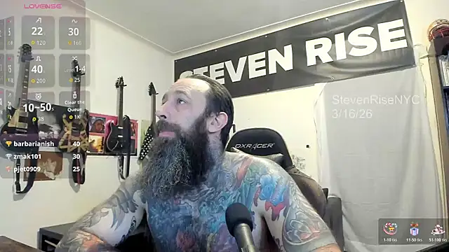 StevenRiseNYC webkamerás műsora