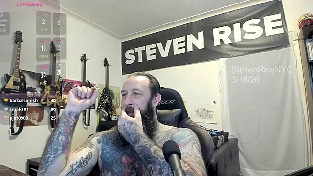 StevenRiseNYCのライブXXXチャット