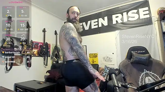 StevenRiseNYC Adlı Modelin Canlı XXX Sohbeti