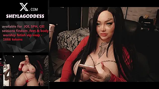 Chat XXX ao vivo de sheylagoddess11