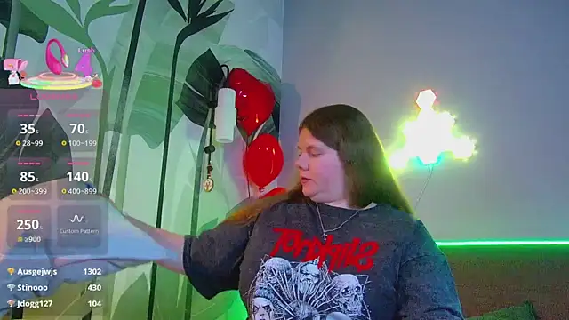 Chat +18 de RubyValen ao vivo