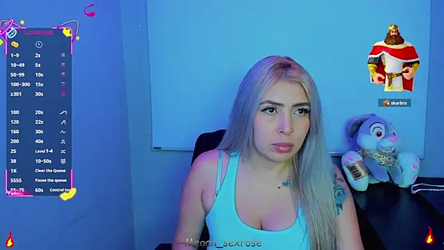 Czat XXX na żywo – Megan_sexrosse