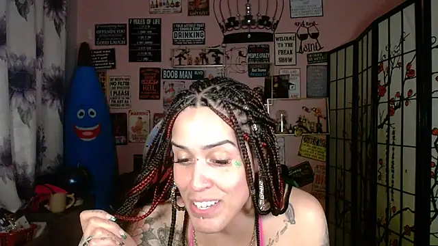 Pertunjukan Kamera Web latinacubana