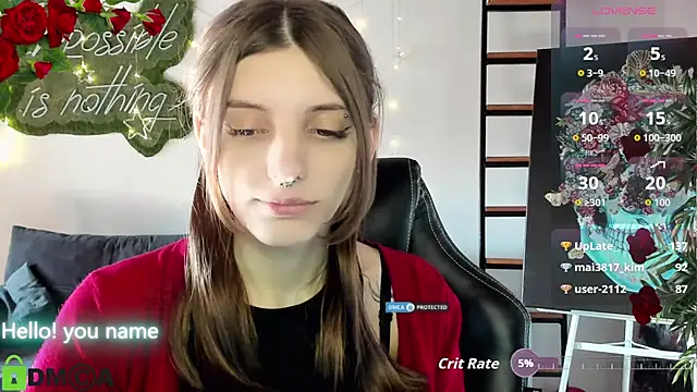 CherryBloom777 élő XXX-chatje