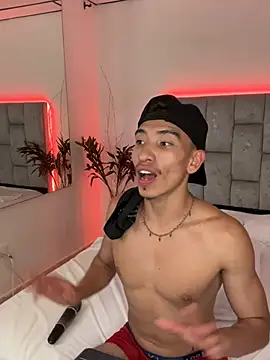 Show de AndyRush__ na webcam