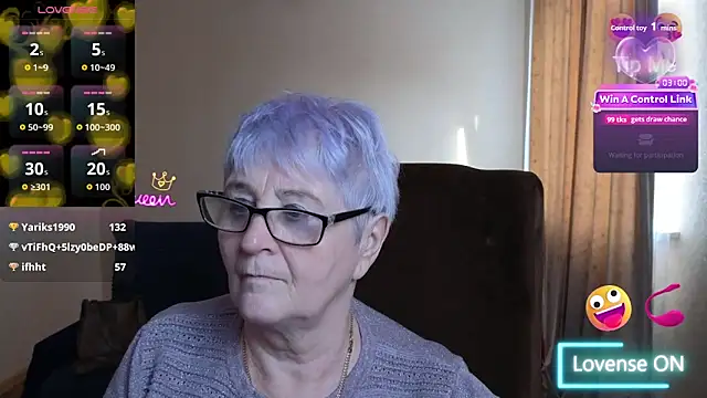 Sandra_Snowflake élő XXX-chatje