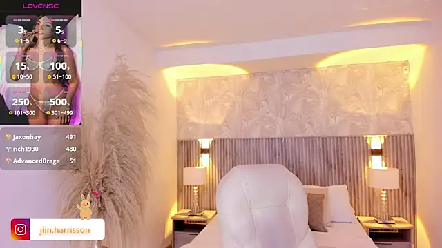 XXX chat uživo modela Jin-harrison