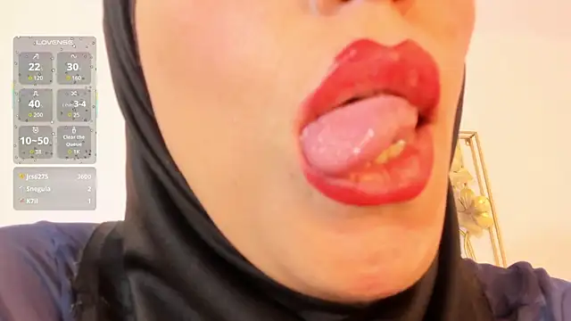 hanajameela élő XXX-chatje