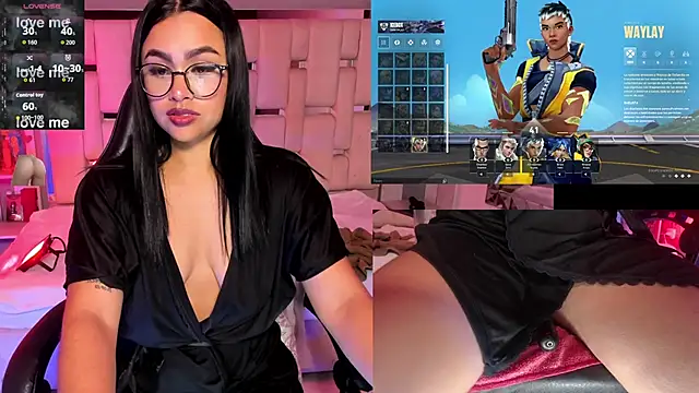 Chat +18 de Alice_Roys ao vivo