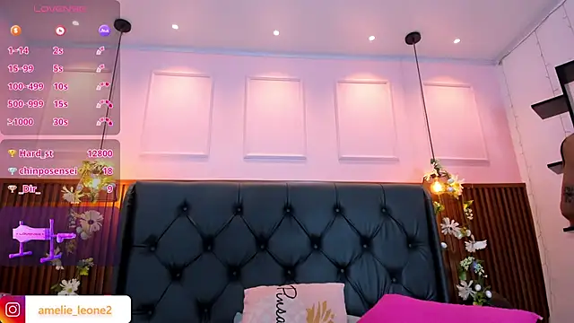 AMELIELEONE 라이브 XXX 채팅