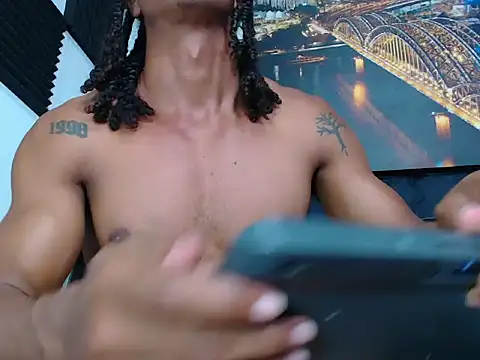 Show de Josh_fit7 na webcam