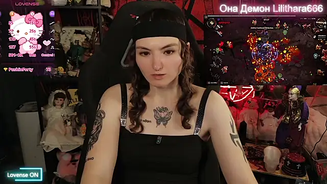 Chatroom XXX en direct de Lilithara666