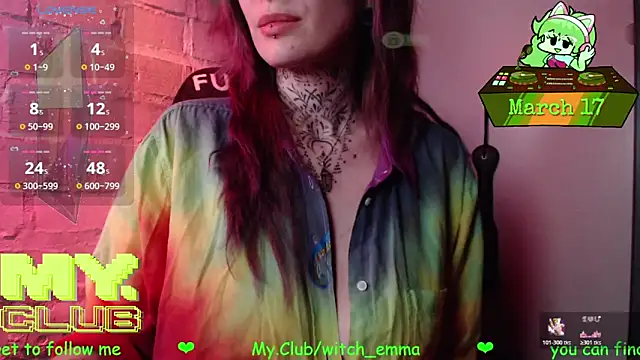 Witch_Emma Adlı Modelin Canlı XXX Sohbeti