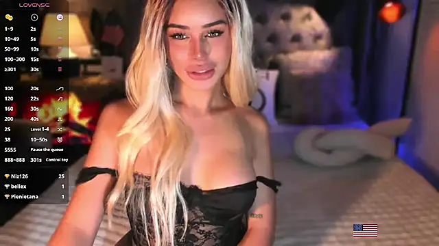 Show de ZyraGoddes na webcam