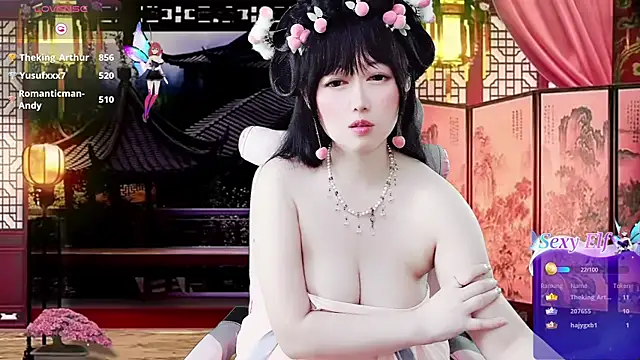 LuckyCute-Tutu Adlı Modelin Web Kamerası Şovu