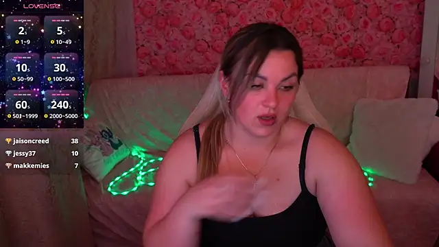 Show modela AlissyaGrayy na web-kameri