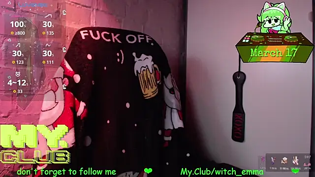 Chat XXX ao vivo de Witch_Emma