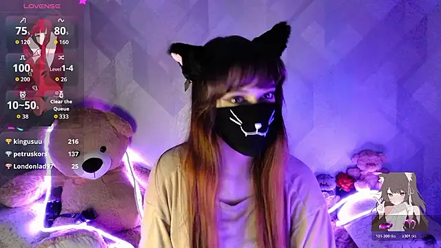 Chat +18 de llonaMask ao vivo