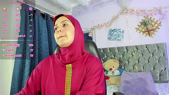 BadraSaadi 网络视讯表演