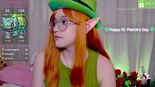 Chatroom XXX en direct de NaomiShimizu