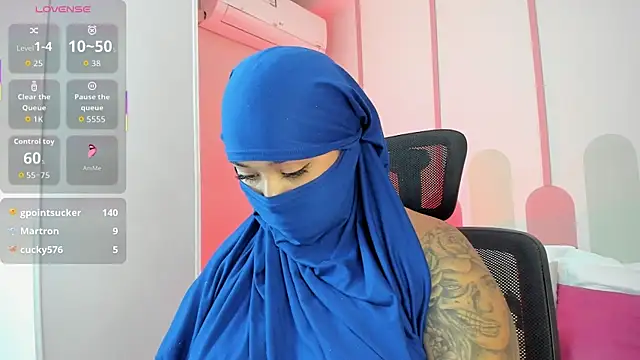 Samarahalsaudのウェブカメラショー