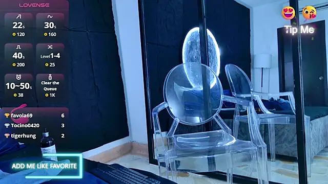 Chat XXX en directo de LizzyPortman