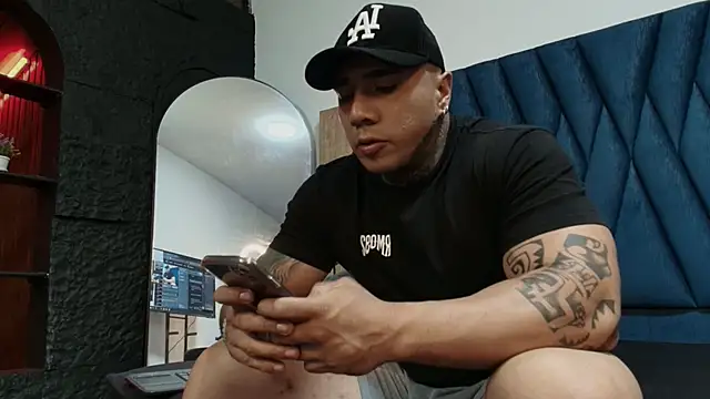 Show de King-magic na webcam