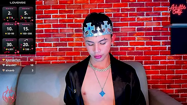 Show de Prince_Apolo na webcam