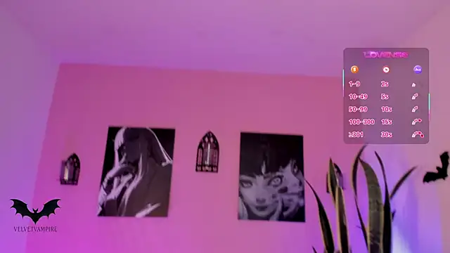 Chatroom XXX en direct de VelvetVampiree