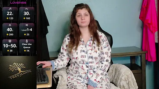 TreeJeanne live XXX chat