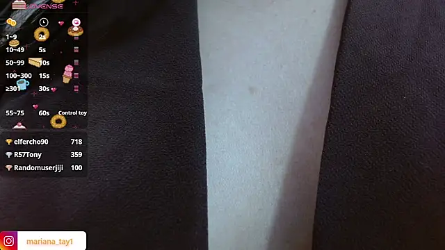 MARIANA_TAY1 现场XXX聊天