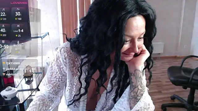 Show modela EhidnaLowq na web-kameri