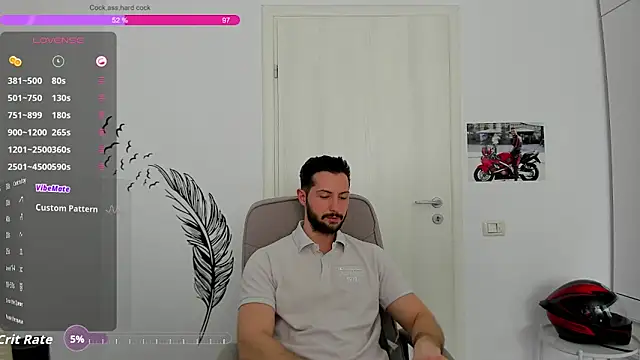 ZackFraserのウェブカメラショー