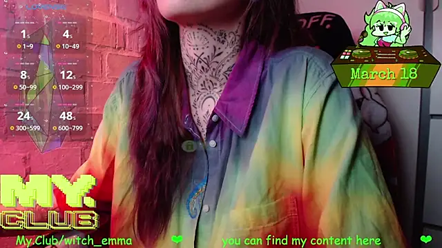 Witch_Emma 라이브 XXX 채팅