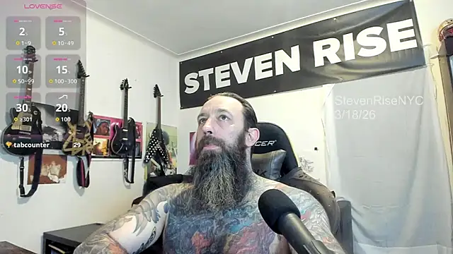 Show webcam de StevenRiseNYC