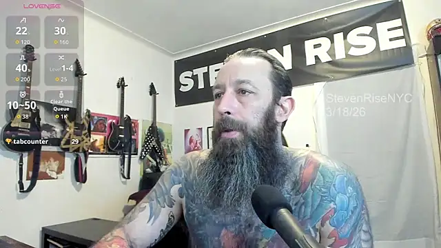 StevenRiseNYC 在線直播表演