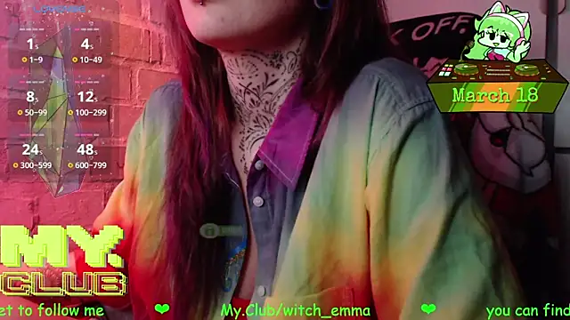 Chat +18 de Witch_Emma ao vivo