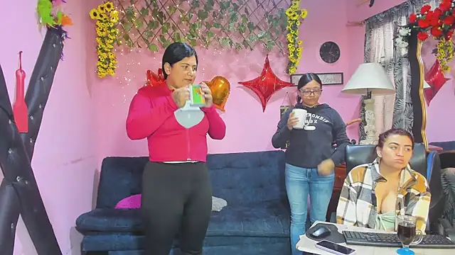 Show de lesbiancuple na webcam